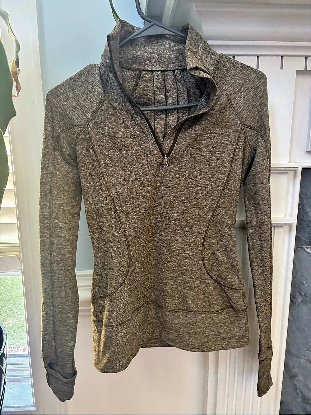 lululemon Women's Half-Zip Hoodie in Brown